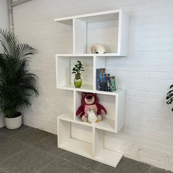 Custom White Timber Storage Unit for Home